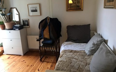 Schlafzimmer mit Schlaf-Canapee